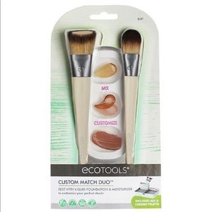 New EcoTools Custom Match Duo Foundation Brush Set